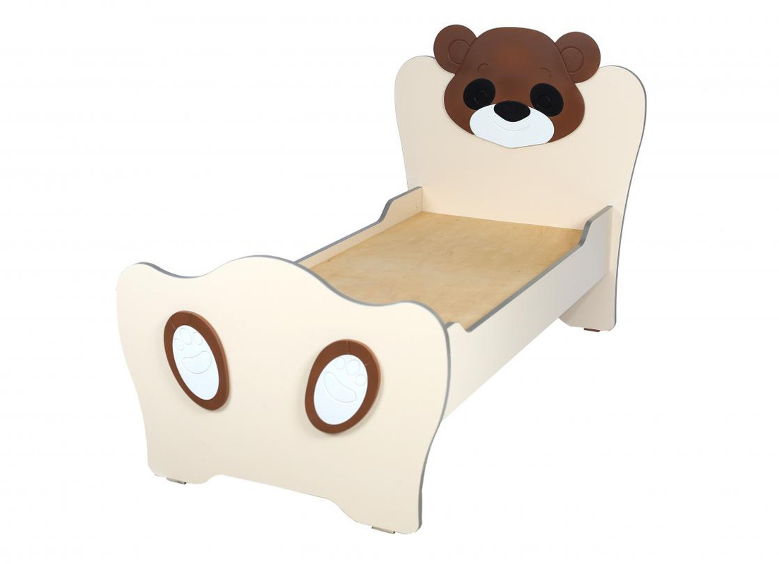 Ліжко дитяче АНШАР ГРУП «Ведмежа» з МДФ накладками (41985)